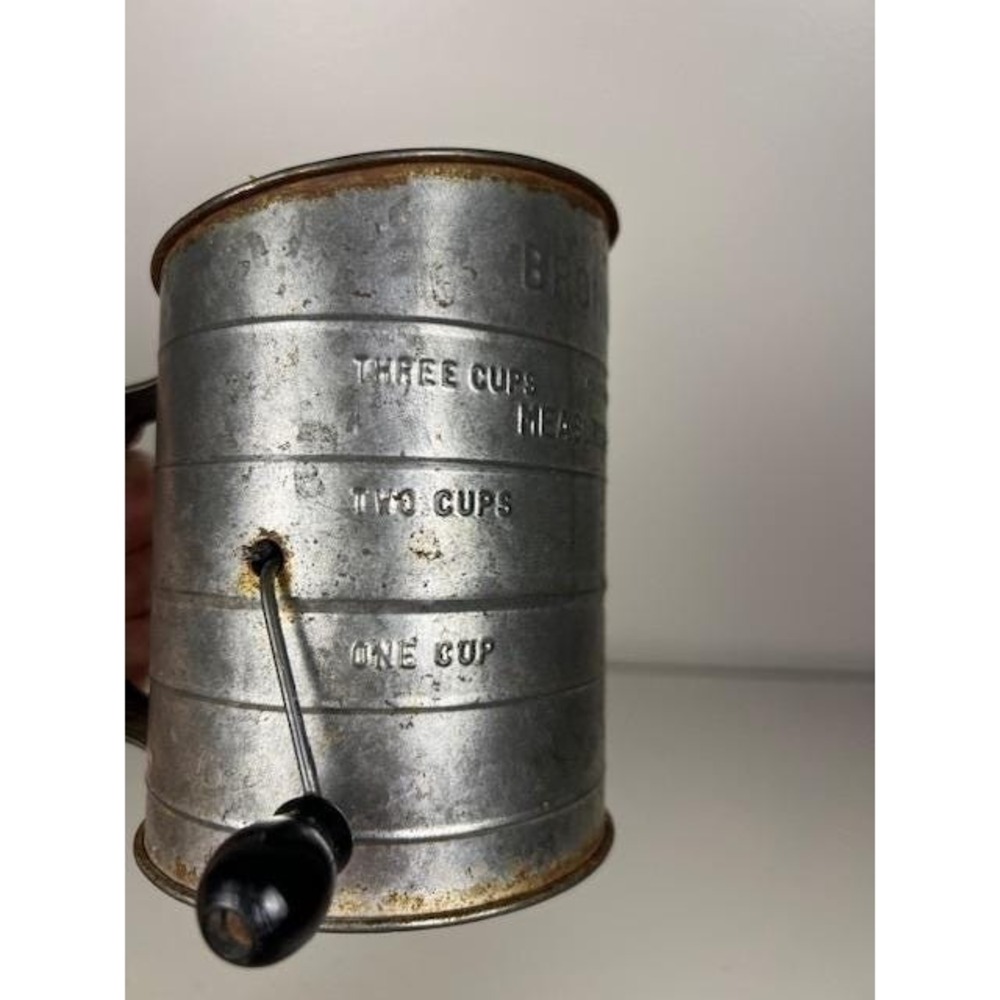 Vintage Metal Sifter‎ Decorative Rustic Kitchenalia Tools Farmhouse Lot Bundle - Picture 9 of 15